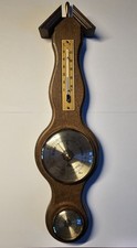Analoge Wetterstation Holz
