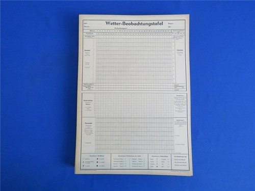 Wetter beobachtungstafel für - beobachtungstafel,