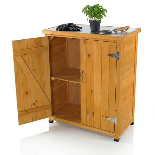 Geräteschrank holz - geräteschrank,