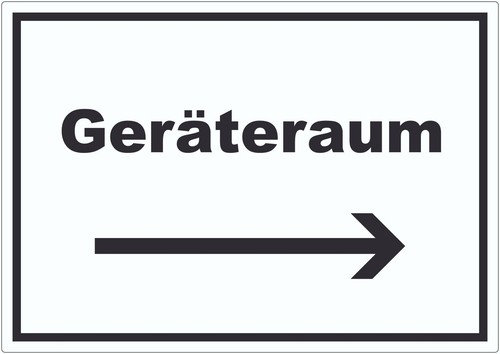 Geräteraum aufkleber mit - geräteraum,