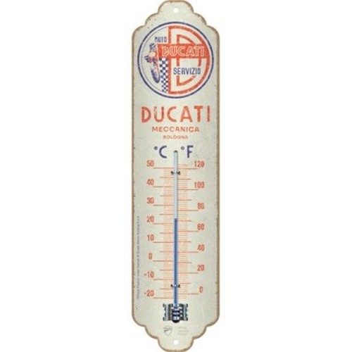 Ducati retro thermometer - ducati,